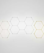 5 Hexagon Grids LED Lighting with 3 Light Modes