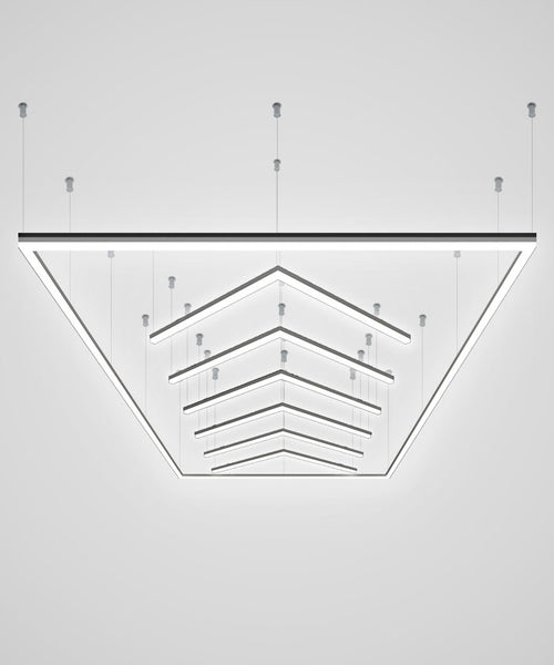 6 Arrow Shape LED Lighting with Hanging Kit