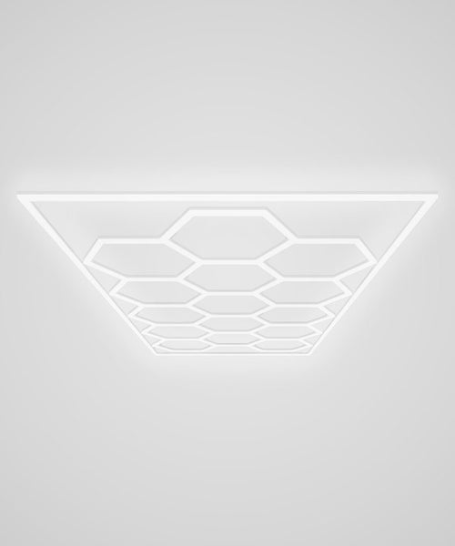 15 Hexagon Grids LED Car Garage Light