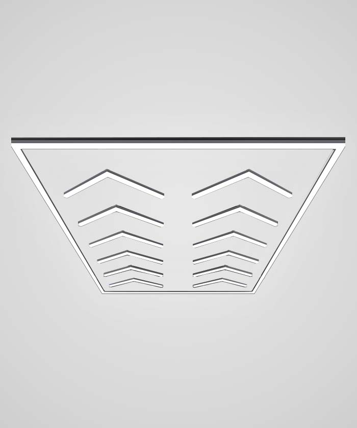 12 Arrow Shaped LED Ceiling Lighting, Car Garage Light