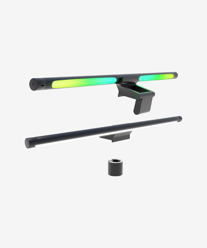 19" RGB Monitor Light Bar with Touch Sensor, Black
