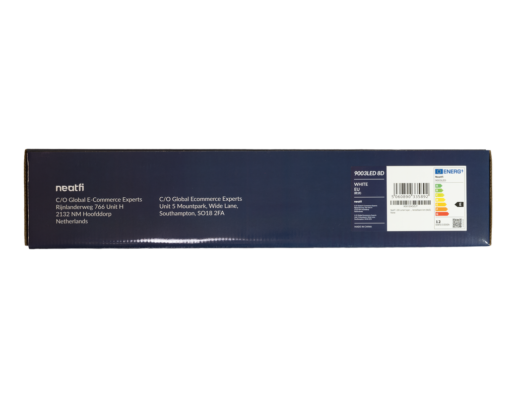 5" Wide 8D Lens – 1200 Lumens LED Magnifying Lamp with Clamp for Crafts & Detail Works, White