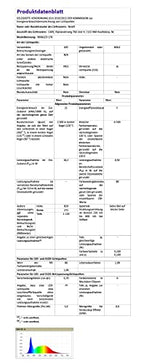 7” Wide Acrylic Lens LED Magnifying Lamp with Clamp – 1600 Lumens, Dimmable for Close Works, Lavender