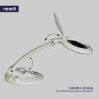 5" Elite LED Magnifying Glass Lamp with Dust Cover