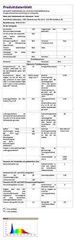 22” Wide Shade LED Desk Lamp with Clamp – 2500 Lumens Task Light for Workbench & Crafts, White