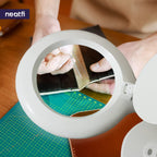 5" Elite LED Magnifying Glass Lamp with Dust Cover