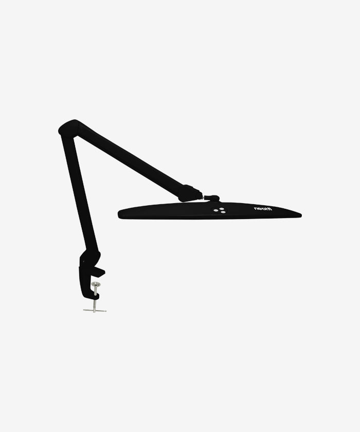 22.8" Elite HD XL 1600 Lumens Task Lamp with Clamp - Black