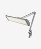 26" Wide Shade 3,500 Lumens Ultra LED Touch Control Task Lamp with Clamp - Silver