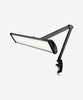 26" Wide Shade 3,500 Lumens Ultra LED Touch Control Task Lamp with Clamp - Black