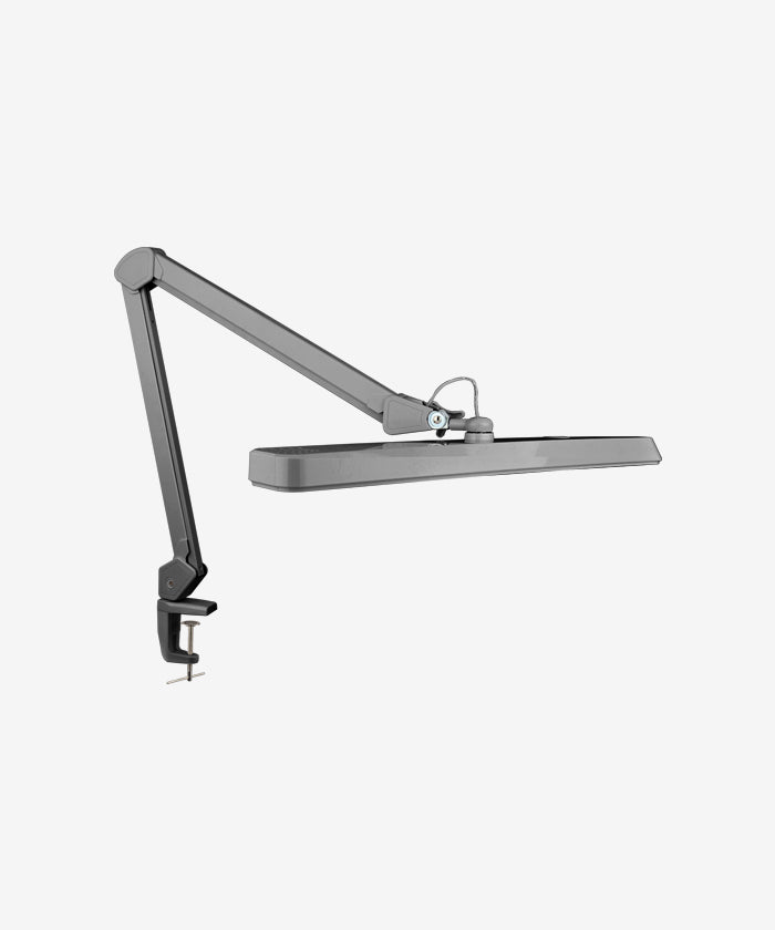 22" Wide Shade XL 2,500 Lumens LED Task Lamp - Silver