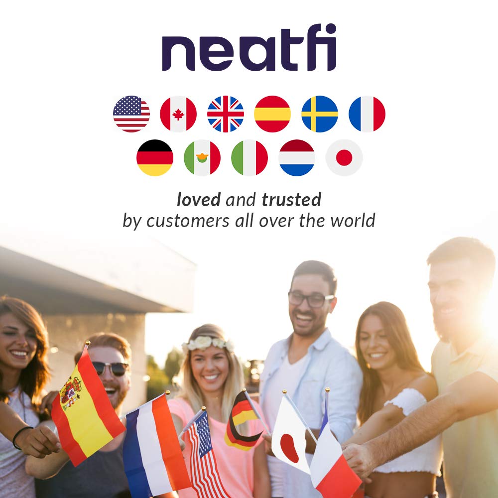 20” Wide Head LED Desk Lamp with Clamp – 2200 Lumens Task Light for Home Office & Crafts, Lavender